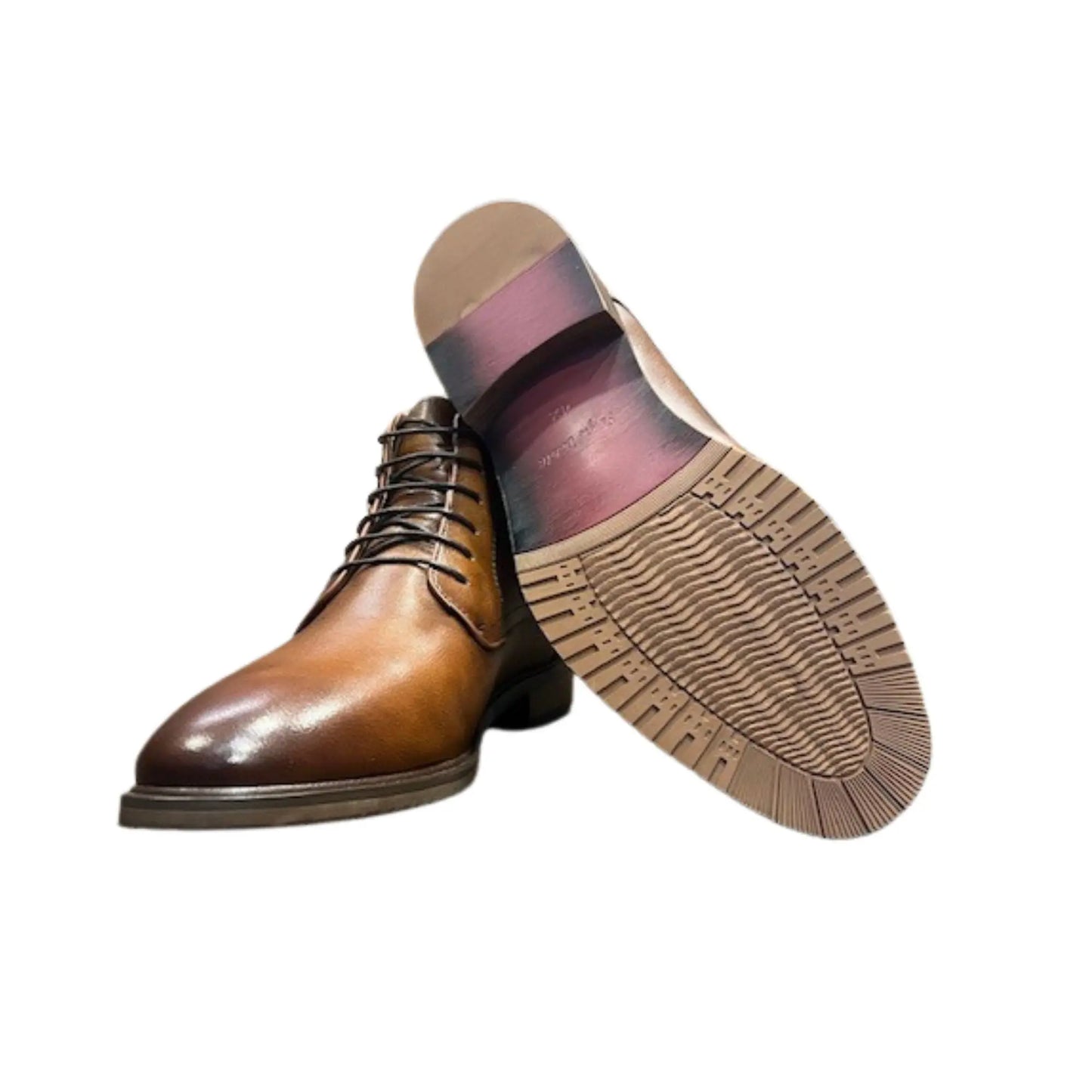 Buy Sergio Duletti Gusto Lace-Up Boots - Brown | Lace-Up Bootss at Woven Durham