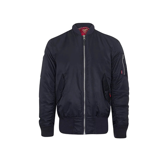 Buy Merc London Hardy Bomber Jacket - Navy | Harrington Jacketss at Woven Durham