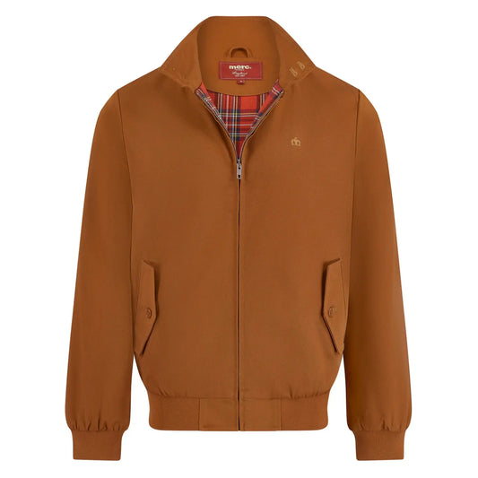 Buy Merc London Harrington Cotton Jacket - Caramel | Harrington Jacketss at Woven Durham