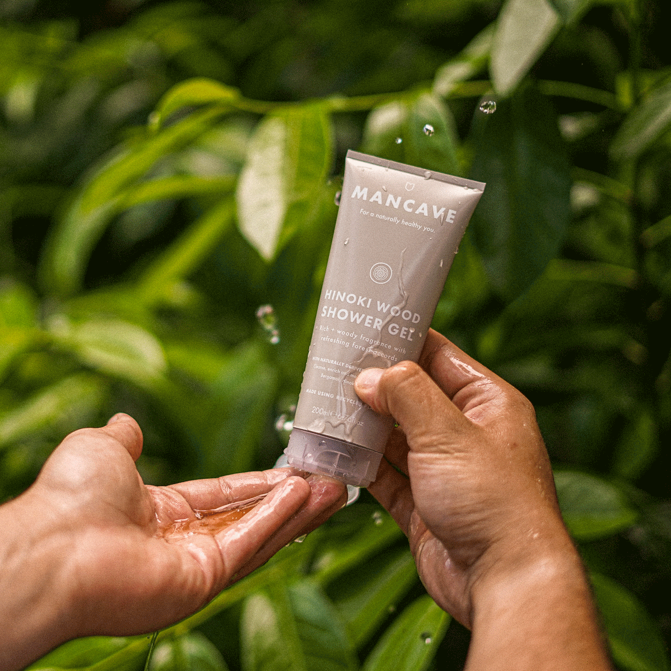 Buy ManCave Hinoki Wood Shower Gel 200ml | s at Woven Durham