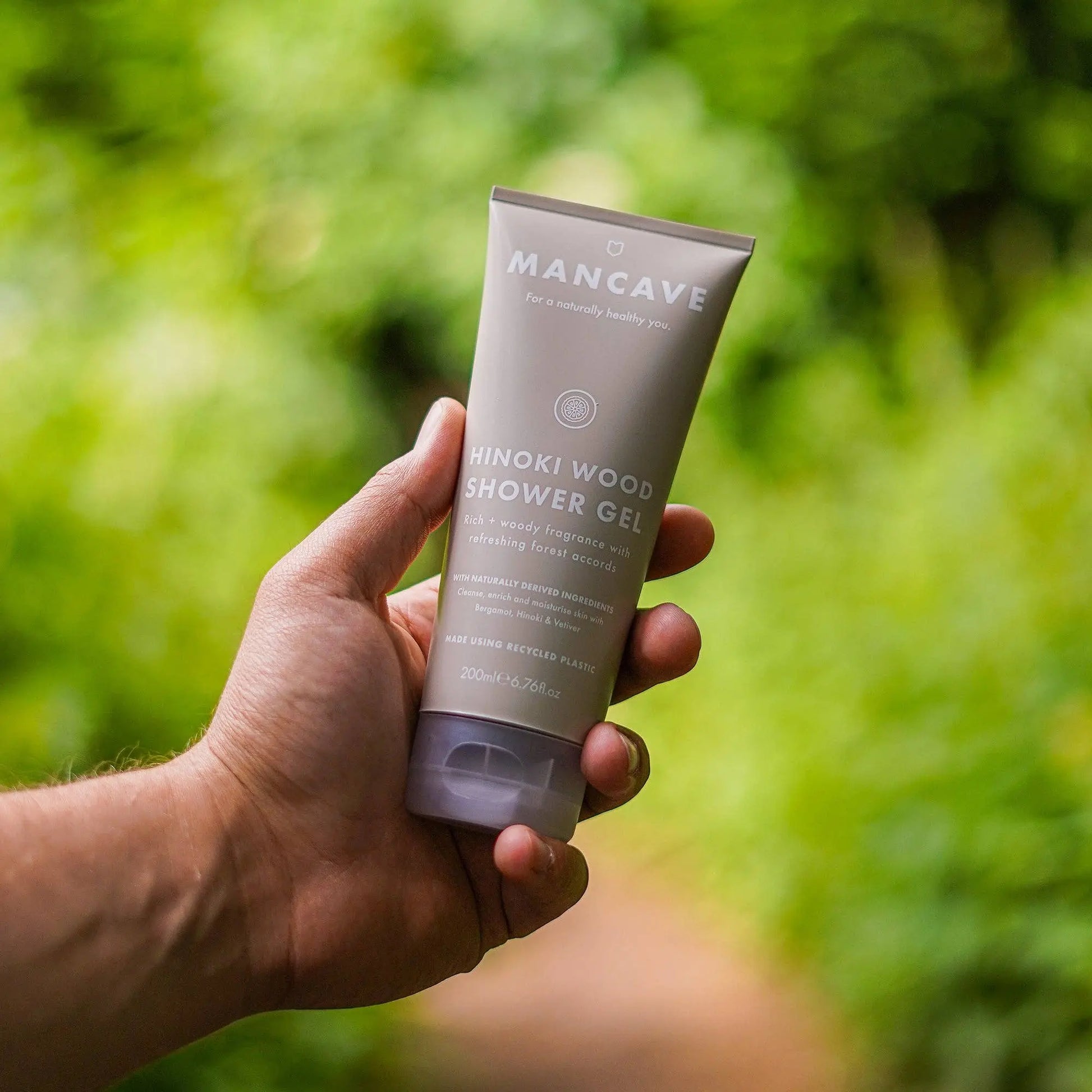 Buy ManCave Hinoki Wood Shower Gel 200ml | s at Woven Durham