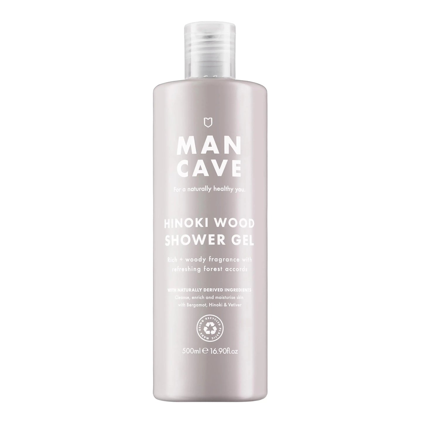 Buy ManCave Hinoki Wood Shower Gel 500ml | s at Woven Durham