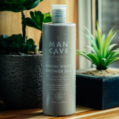 Buy ManCave Hinoki Wood Shower Gel 500ml | s at Woven Durham