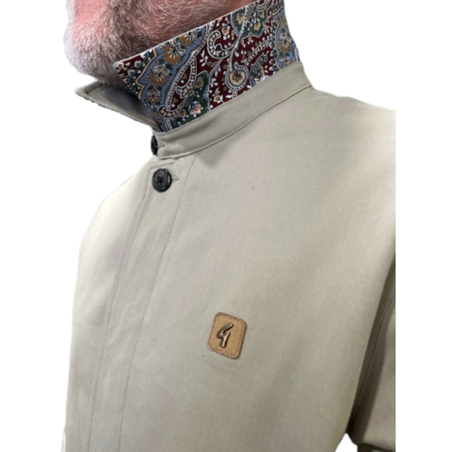 Buy Gabicci Vintage Houghton Mac Coat - Mint | Mac's & Trench Coatss at Woven Durham