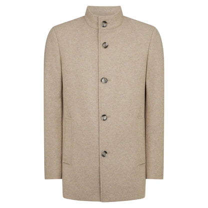 Buy Remus Uomo Jonah Tailored Coat - Taupe | Overcoatss at Woven Durham