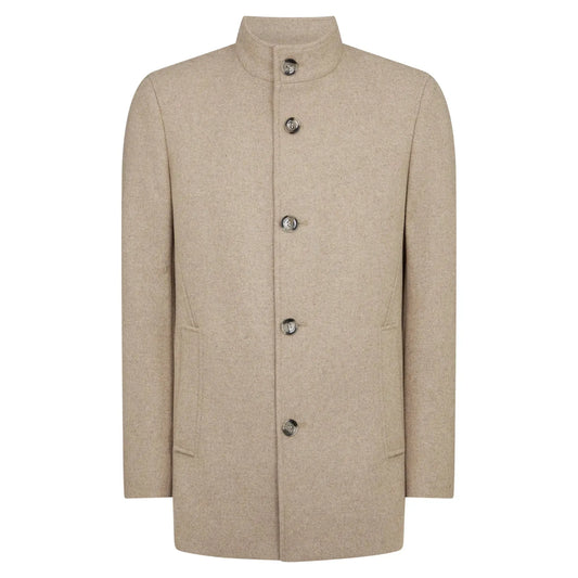 Buy Remus Uomo Jonah Tailored Coat - Taupe | Overcoatss at Woven Durham