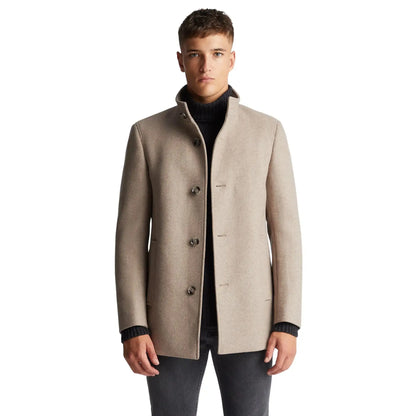 Buy Remus Uomo Jonah Tailored Coat - Taupe | Overcoatss at Woven Durham