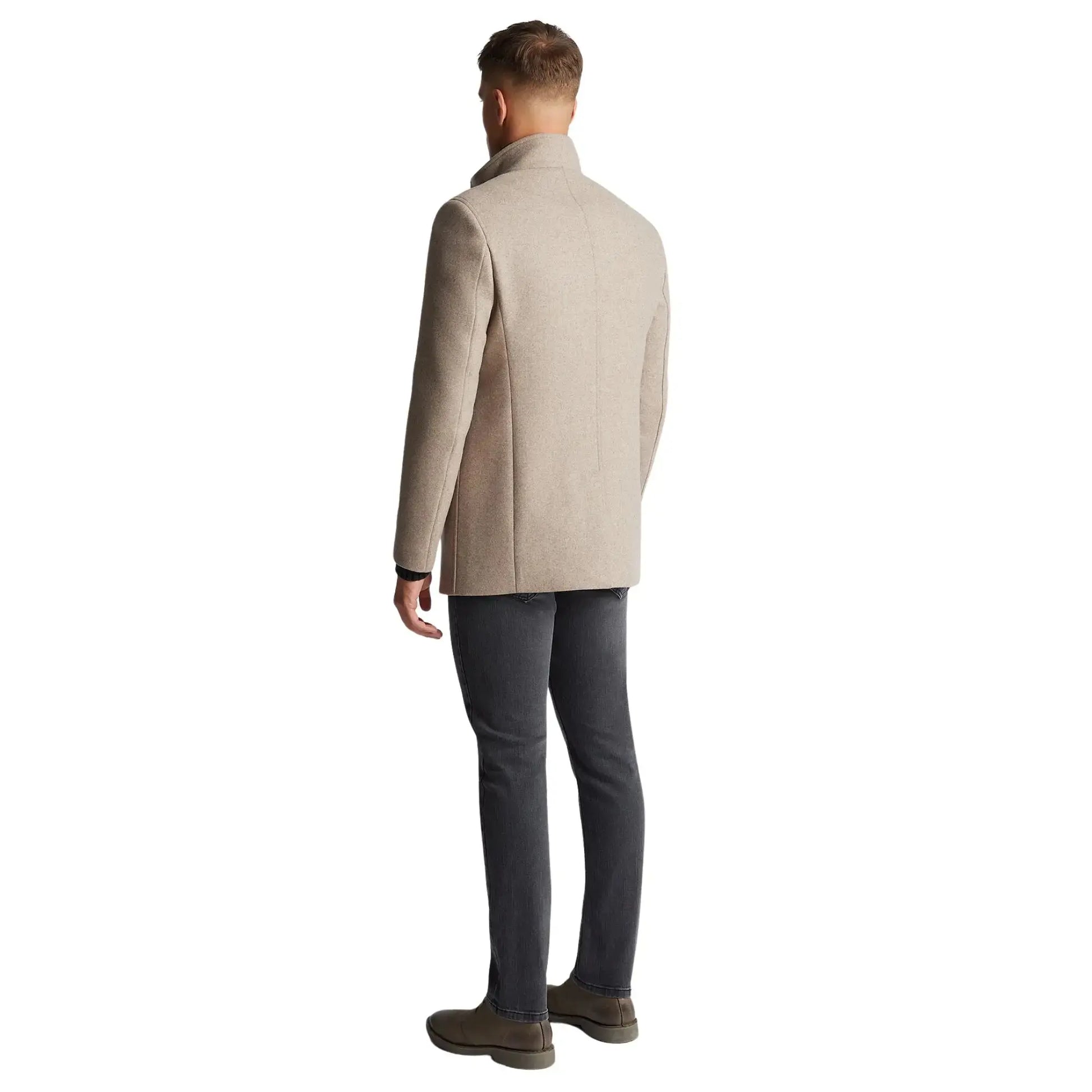 Buy Remus Uomo Jonah Tailored Coat - Taupe | Overcoatss at Woven Durham