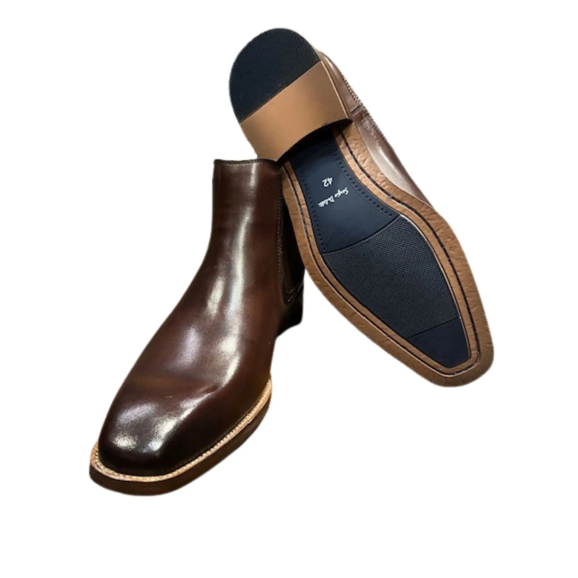 Buy Sergio Duletti Joseph Chelsea Boots - Coffee | Chelsea Bootss at Woven Durham