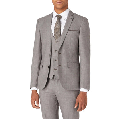 Buy Remus Uomo Lazio Houndstooth Suit Jacket - Beige | Suit Jacketss at Woven Durham