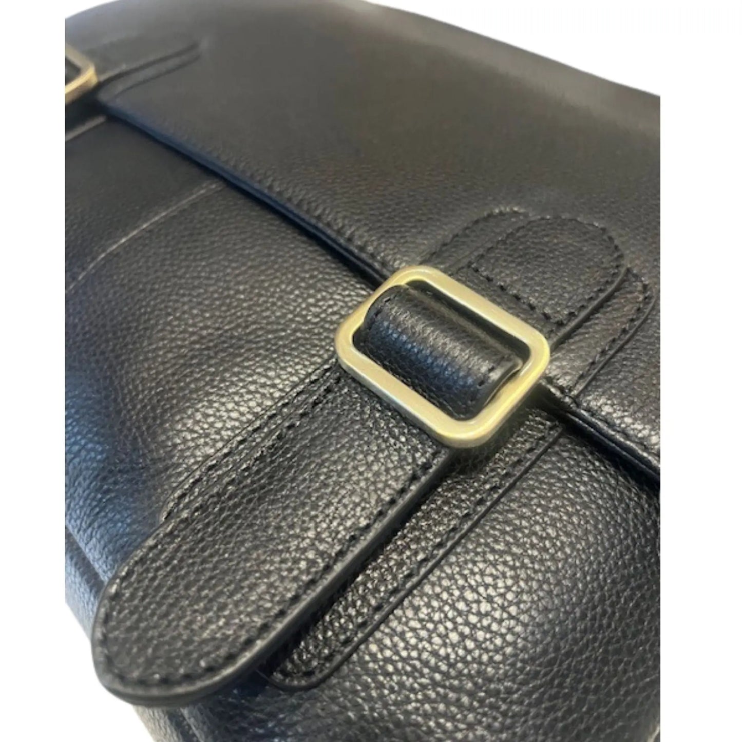 Buy Gabicci Vintage Leather Laptop Bag - Black | Laptop Bags at Woven Durham