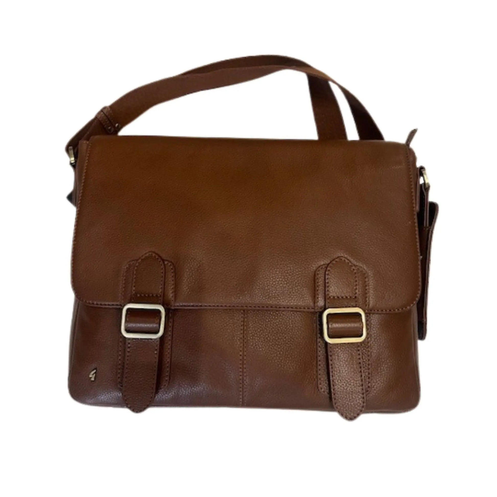 Buy Gabicci Vintage Leather Laptop Bag - Brown | Laptop Bags at Woven Durham