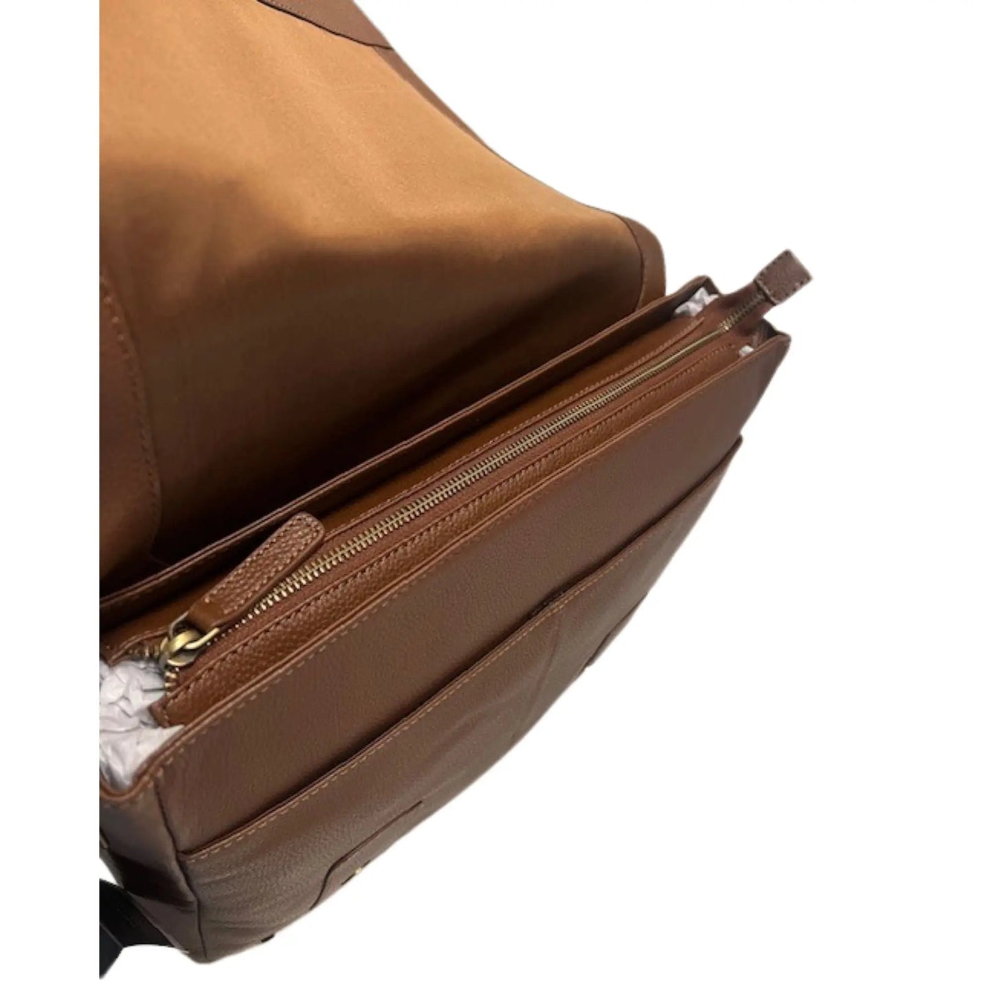 Buy Gabicci Vintage Leather Laptop Bag - Brown | Laptop Bags at Woven Durham