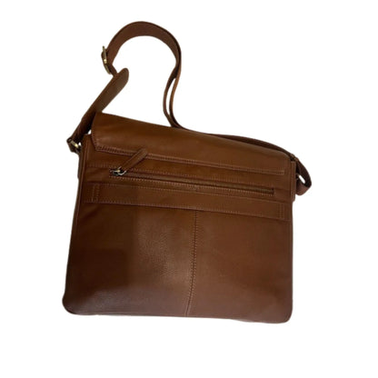 Buy Gabicci Vintage Leather Laptop Bag - Brown | Laptop Bags at Woven Durham