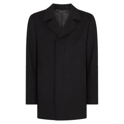 Buy Remus Uomo Lochlan Overcoat - Black | Overcoatss at Woven Durham