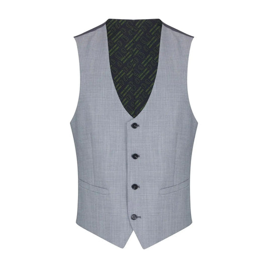 Buy Remus Uomo Lucian Houndstooth Waistcoat - Blue | Suit Waistcoatss at Woven Durham