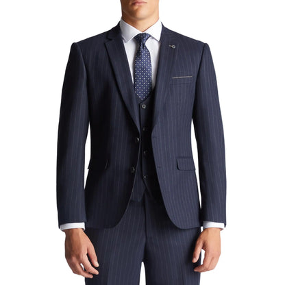 Buy Remus Uomo Lucian Pinstripe Suit Jacket - Navy | Suit Jacketss at Woven Durham