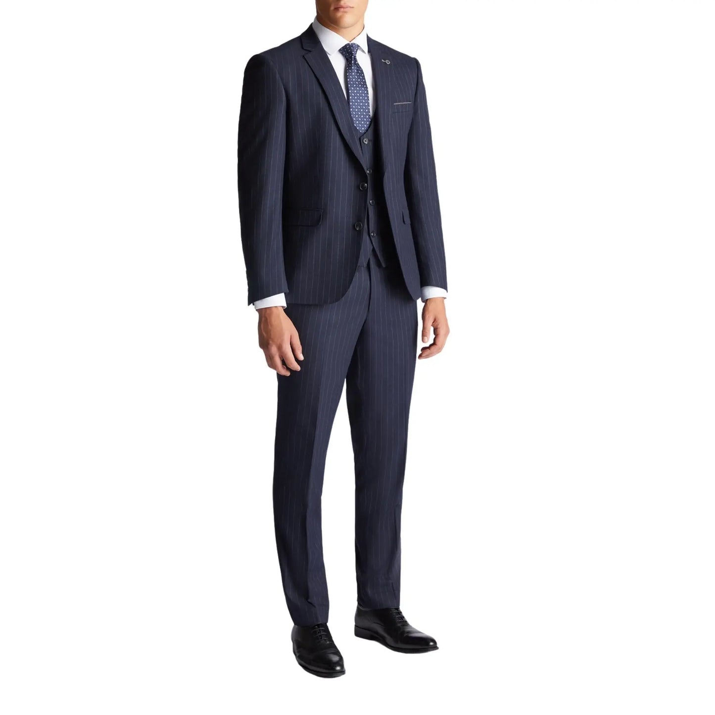 Buy Remus Uomo Lucian Pinstripe Suit Jacket - Navy | Suit Jacketss at Woven Durham