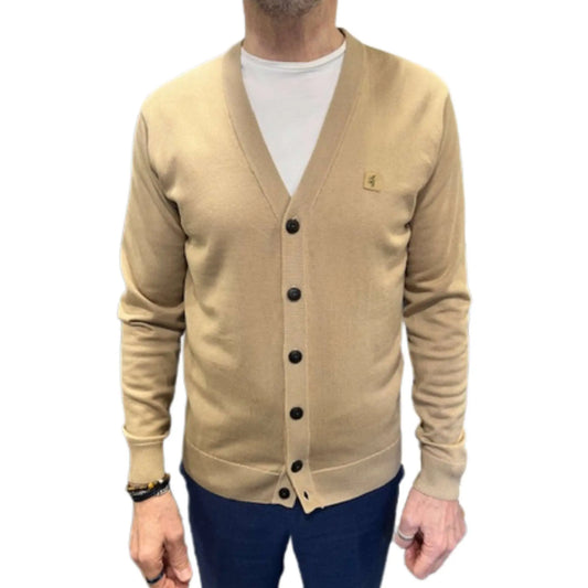 Buy Gabicci Vintage Macklin Button Through Cardigan - Sandstone | Cardiganss at Woven Durham