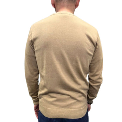 Buy Gabicci Vintage Macklin Button Through Cardigan - Sandstone | Cardiganss at Woven Durham