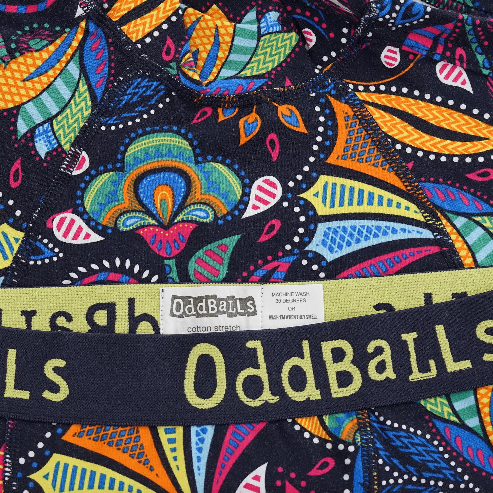Buy OddBalls Magic Garden - Mens Cotton Boxer Shorts | s at Woven Durham