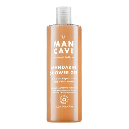 Buy ManCave Mandarin Shower Gel 500ml | s at Woven Durham