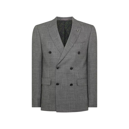 Buy Remus Uomo Marino DB Prince of Wales Check Suit Jacket - Grey | Suit Jacketss at Woven Durham