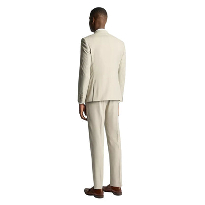 Buy Remus Uomo Mario Peak Lapel Suit Jacket - Stone | Blazerss at Woven Durham