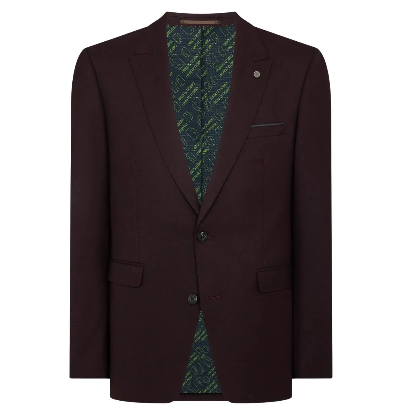 Buy Remus Uomo Massa Suit Jacket - Dark Red | Suit Jacketss at Woven Durham