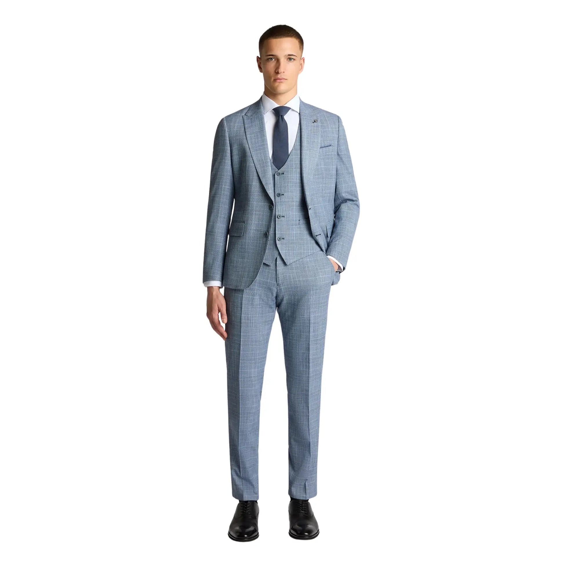 Buy Remus Uomo Massa Suit Trouser - Blue | Suit Trouserss at Woven Durham