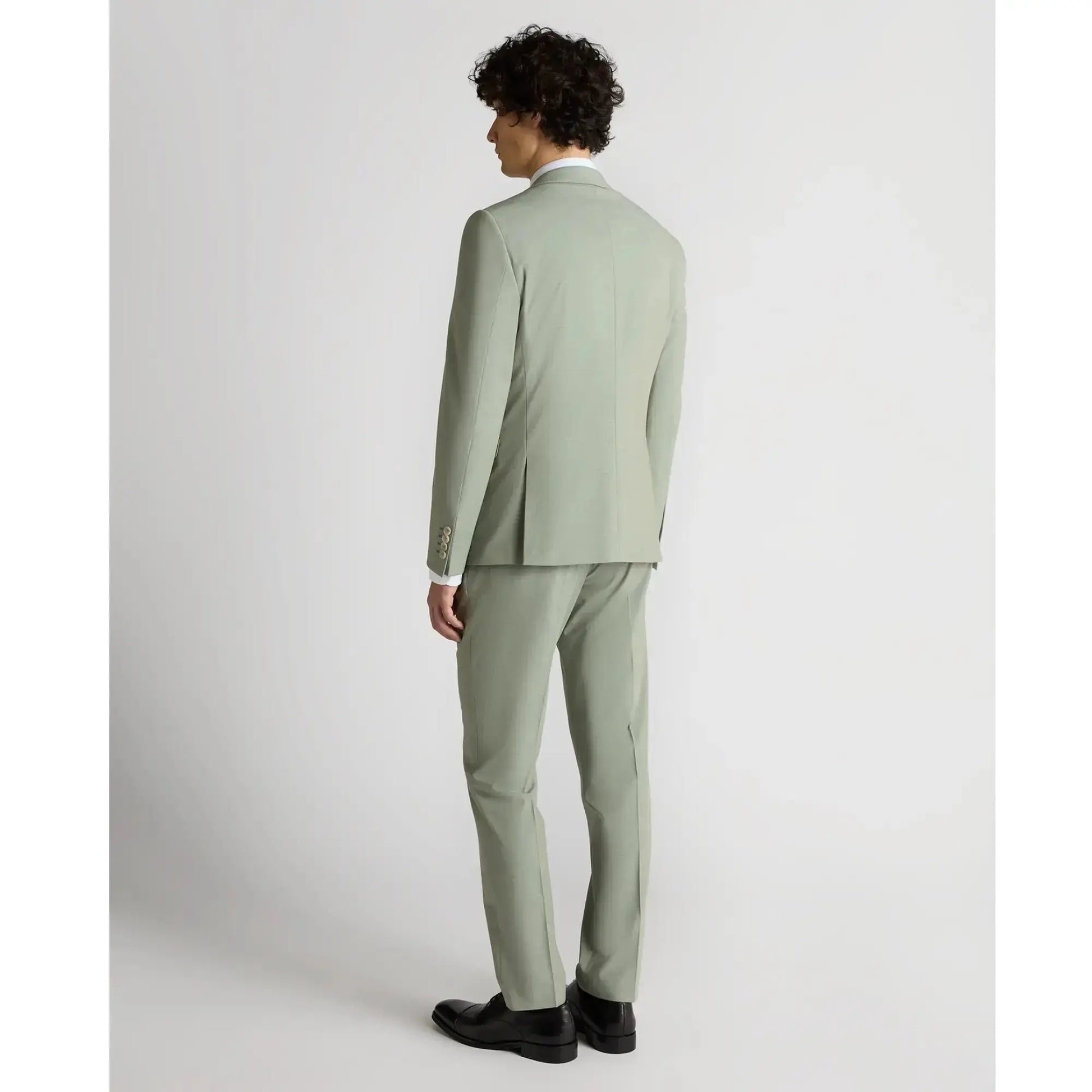 Remus Uomo Light Green Massa Suit Trousers