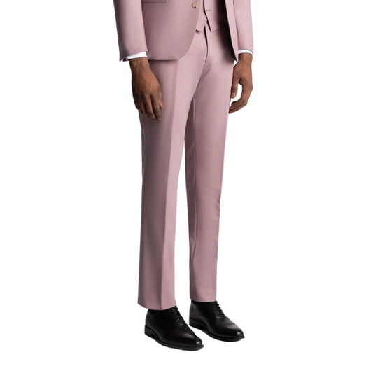 Buy Remus Uomo Massa Suit Trousers - Pink | Suit Trouserss at Woven Durham