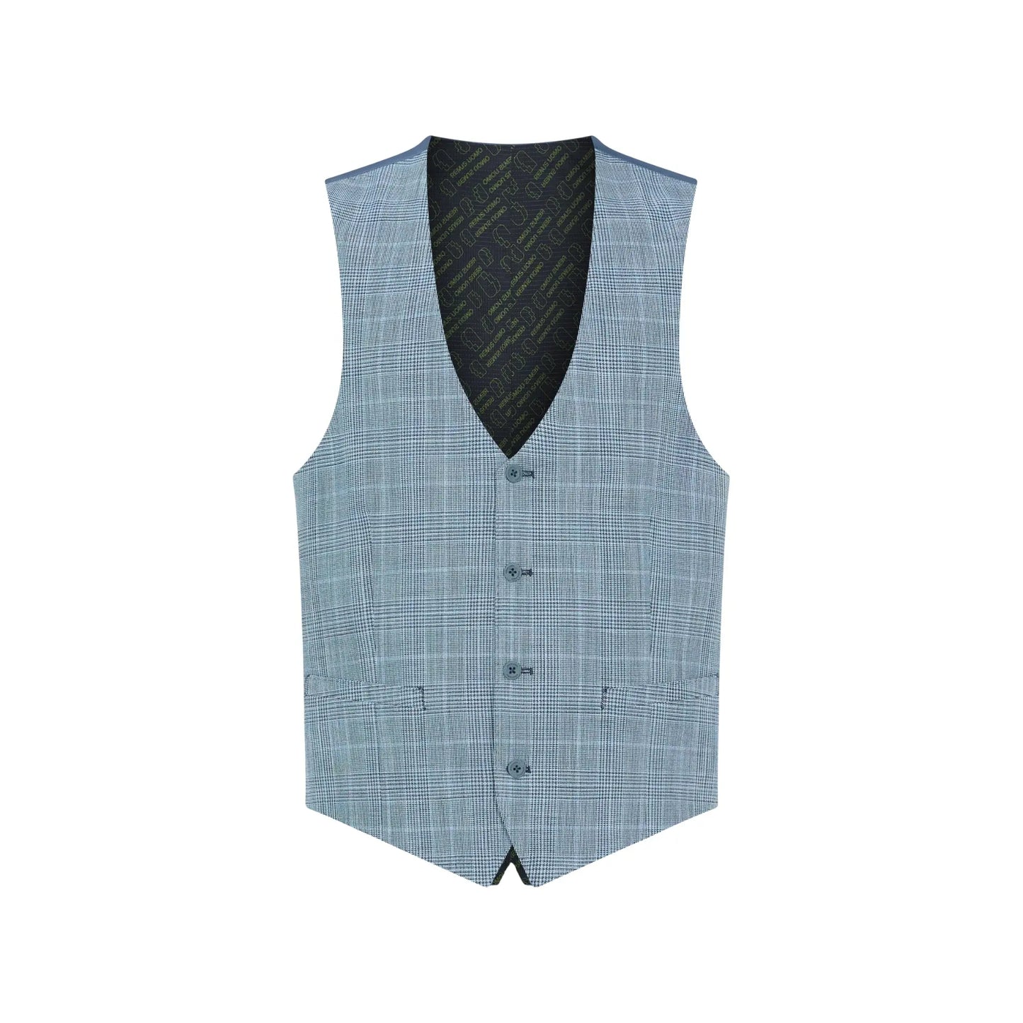 Buy Remus Uomo Massa Suit Waistcoat - Blue | Suit Waistcoatss at Woven Durham