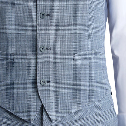 Buy Remus Uomo Massa Suit Waistcoat - Blue | Suit Waistcoatss at Woven Durham