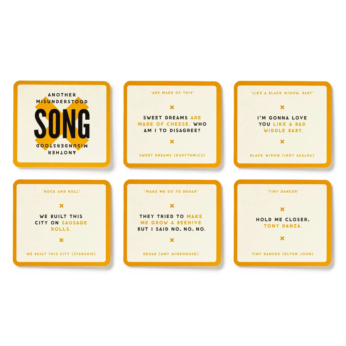 Buy Abrams & Chronicle Books Misunderstood Songs Game (Game) | Gamess at Woven Durham