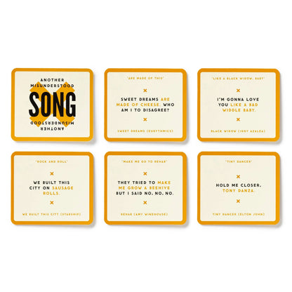 Buy Abrams & Chronicle Books Misunderstood Songs Game (Game) | Gamess at Woven Durham