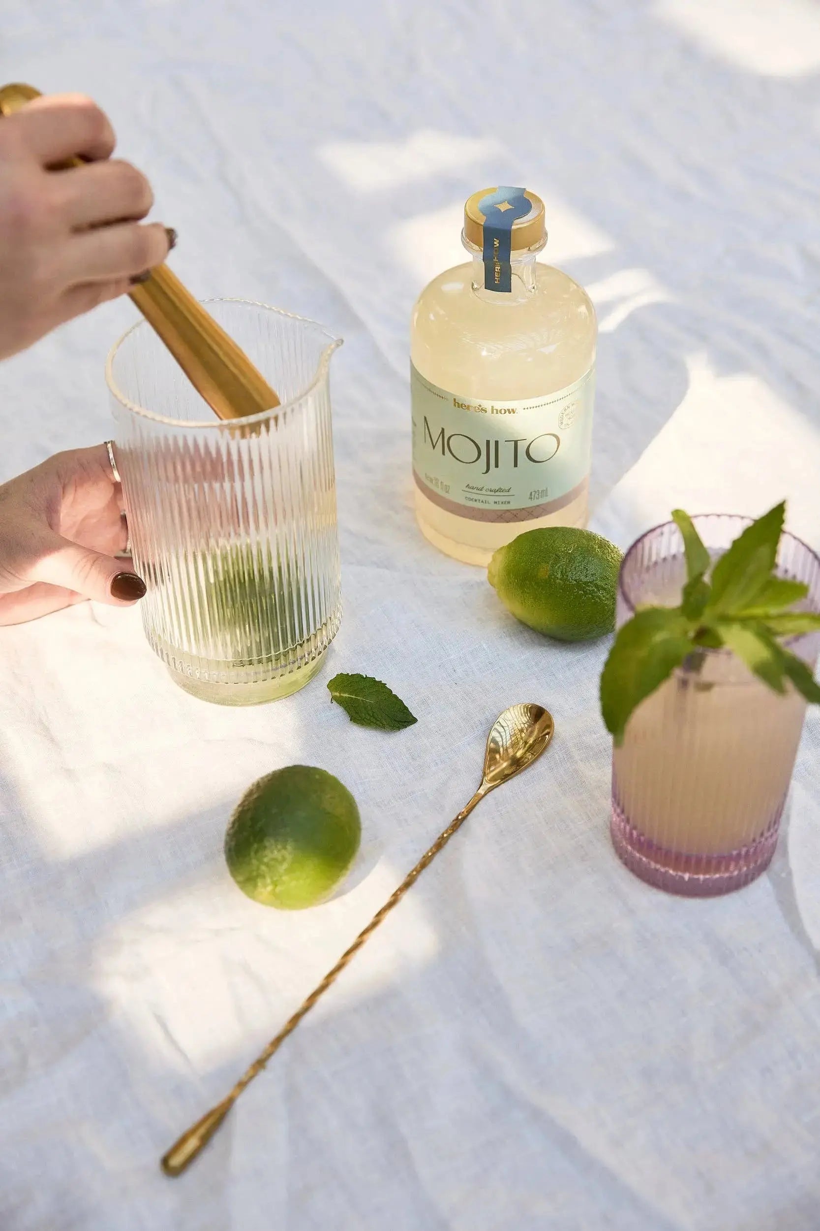 Buy Designworks Collective Here's How Mojito Cocktail Mixer 500ml | s at Woven Durham