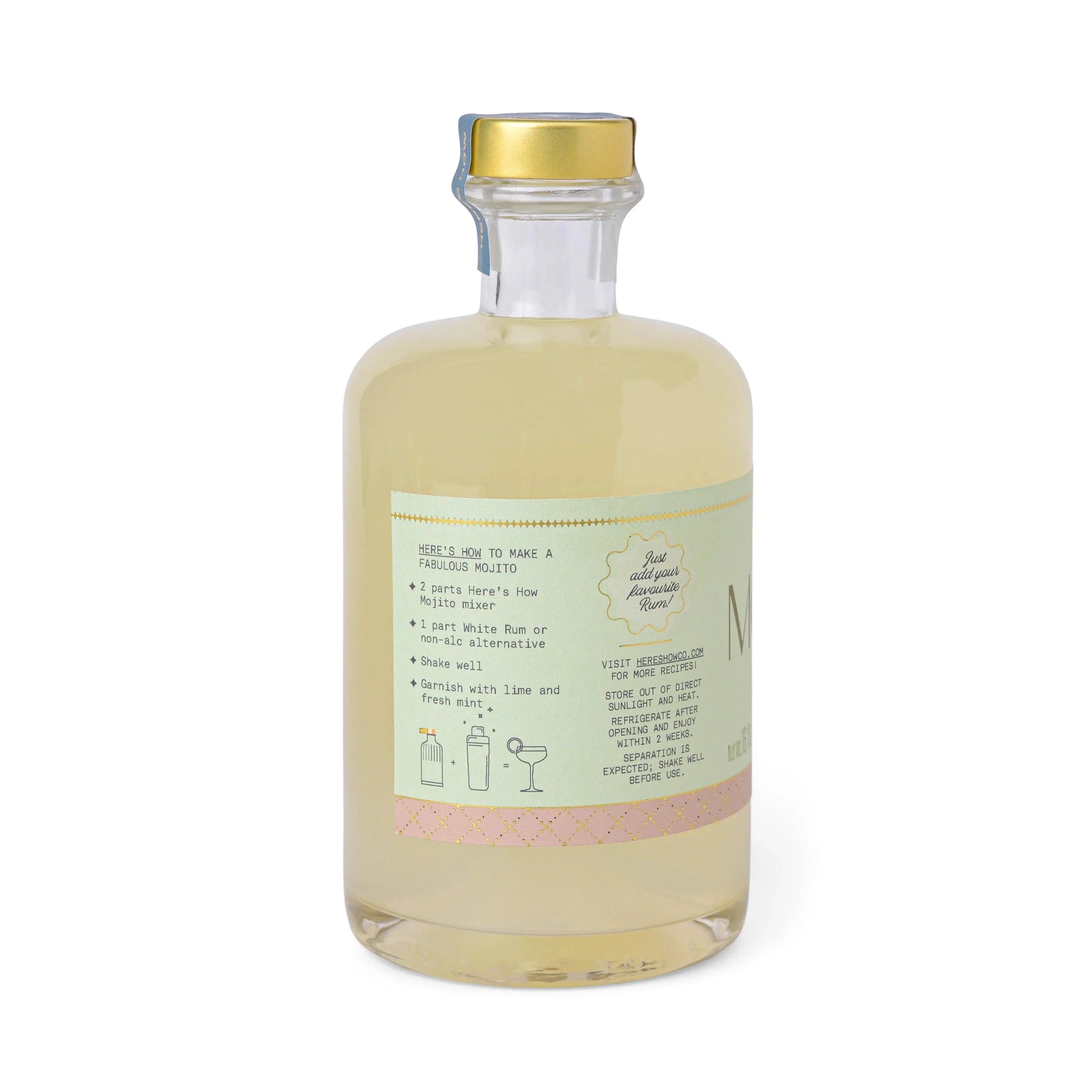 Buy Designworks Collective Here's How Mojito Cocktail Mixer 500ml | s at Woven Durham