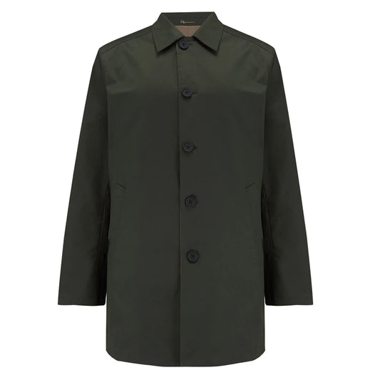 Buy Guards London Montague Reversible Mac - Tan / Green | Mac's & Trench Coatss at Woven Durham