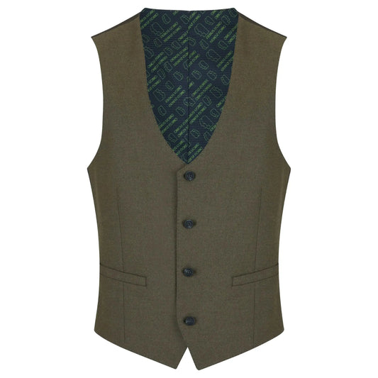 Buy Remus Uomo Monzo Suit Waistcoat - Green | Suit Waistcoatss at Woven Durham