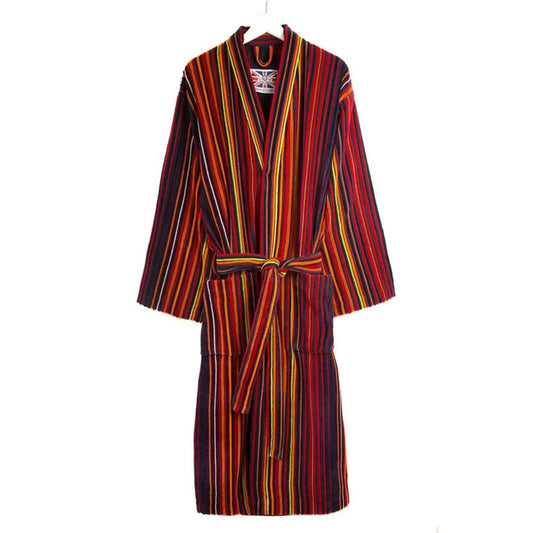 Buy Bown of London Regent Dressing Gown - Red / Multi | Nightgownss at Woven Durham