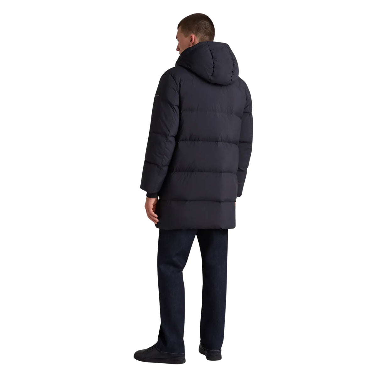 Buy Remus Uomo Navy Down Padded Jacket | Bomber Jacketss at Woven Durham