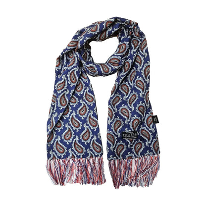 Buy Tootal Navy Paisley Scarf | Aviator Scarvess at Woven Durham