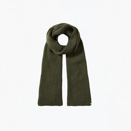 Buy Peregrine Olive Porter Ribbed Scarf | Wool Hatss at Woven Durham