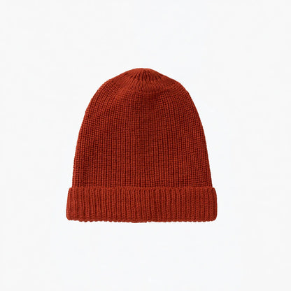 Buy Peregrine Orange Porter Ribbed Beanie | Wool Hatss at Woven Durham