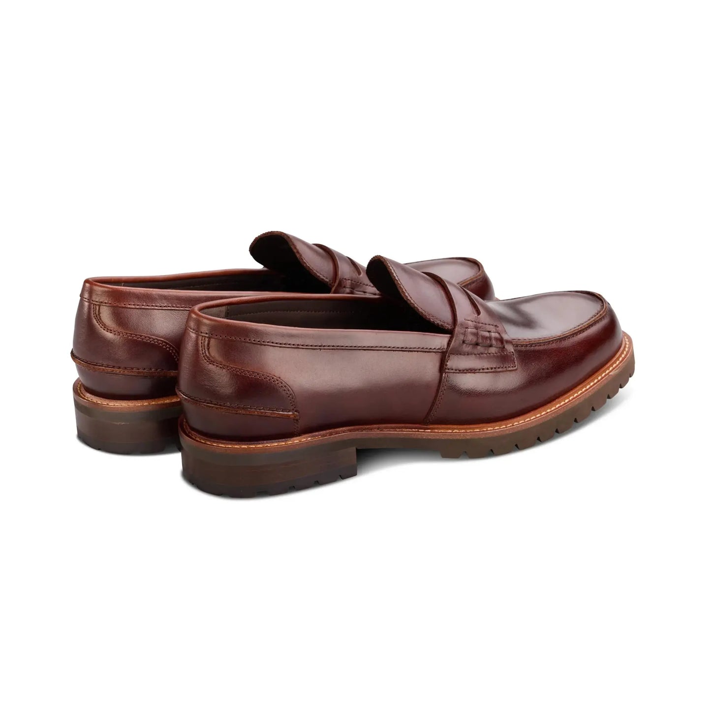 Buy John White Oxburgh Penny Loafer - Brown | Loafers at Woven Durham