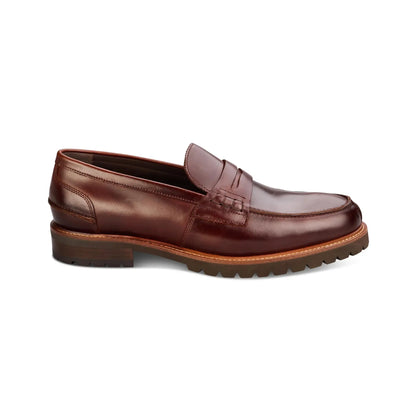 Buy John White Oxburgh Penny Loafer - Brown | Loafers at Woven Durham