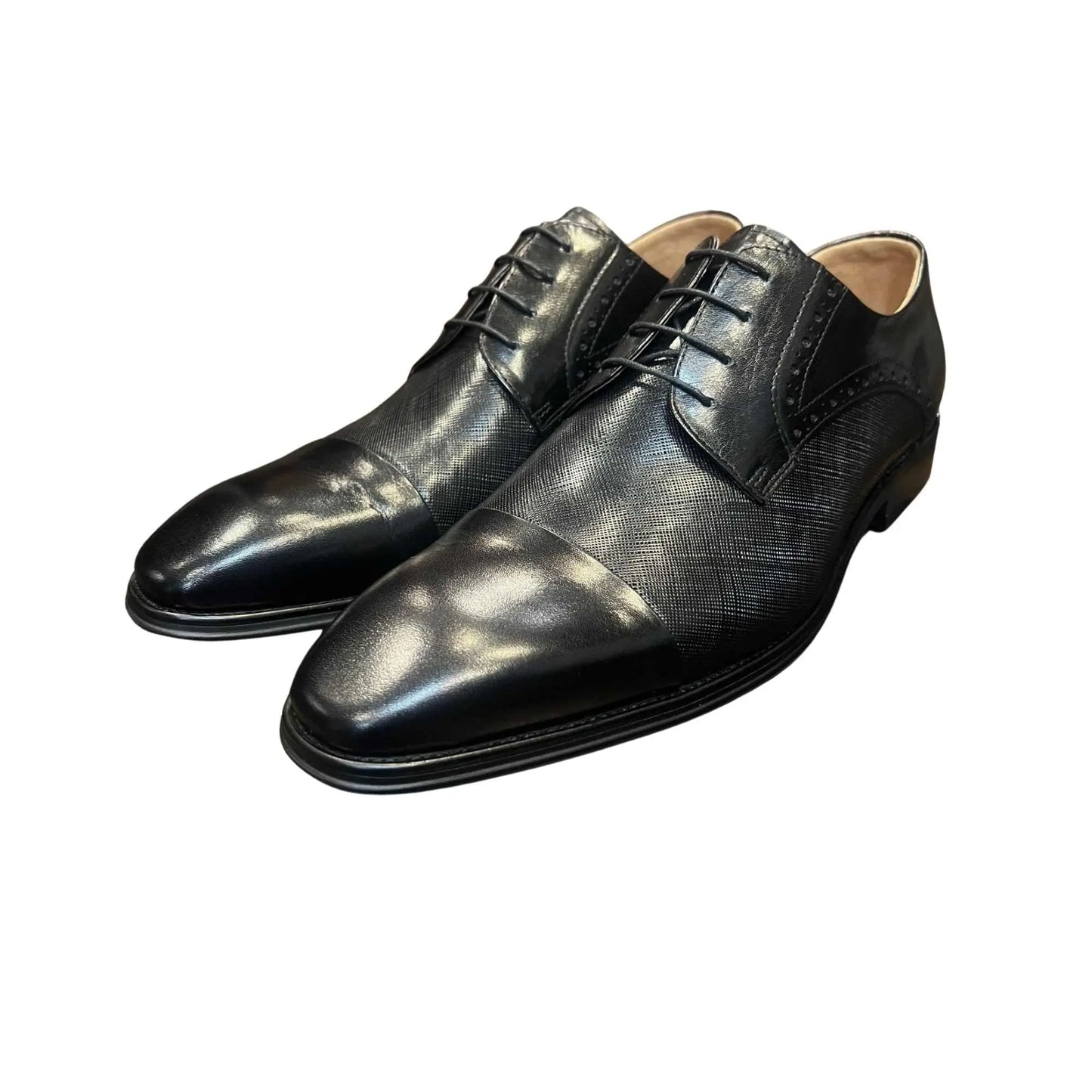 Buy Woven Durham Oxford Shoe - Black | Oxford Shoess at Woven Durham