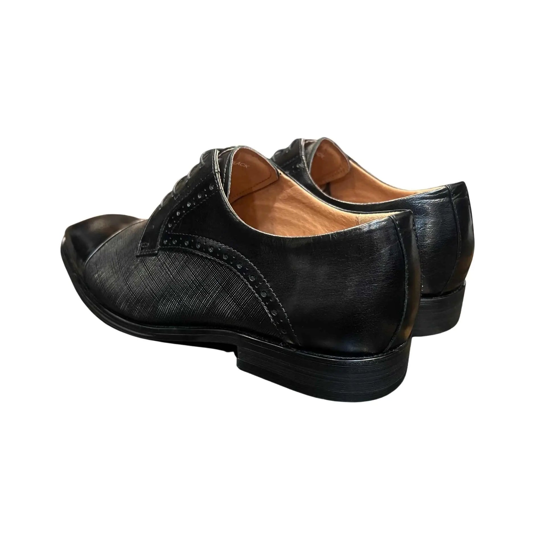Buy Woven Durham Oxford Shoe - Black | Oxford Shoess at Woven Durham