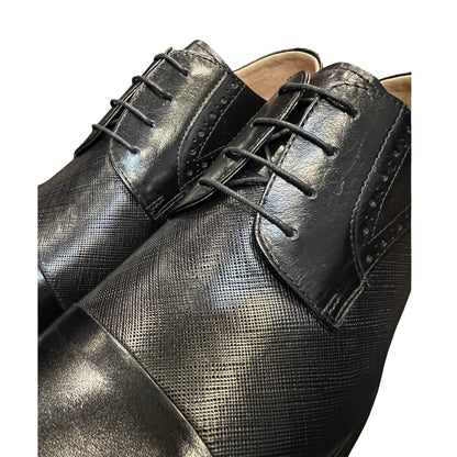 Buy Woven Durham Oxford Shoe - Black | Oxford Shoess at Woven Durham